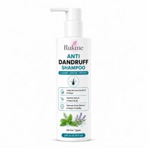 Rukme Anti Dandruff Shampoo for Women & Men, 200ml