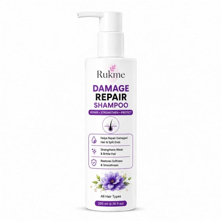 Rukme Damage Repair Rosemary Rice Water Shampoo
