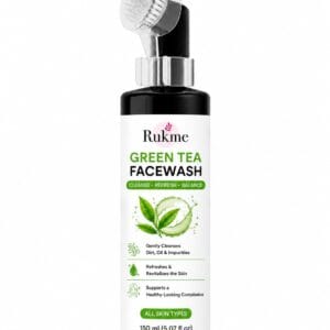 Rukme Green Tea Facewash for Women & Men, 150ml