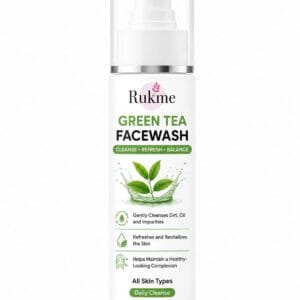 Rukme Green Tea Facewash for Women & Men,100ml