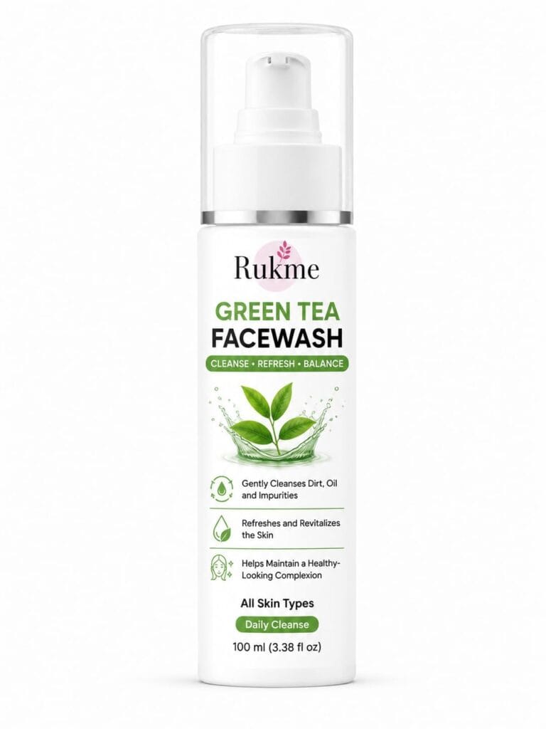 Rukme Green Tea Facewash main image